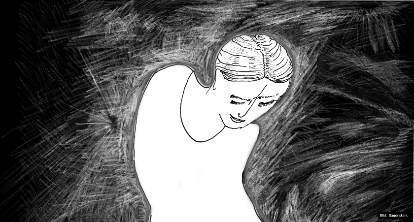 Sagenstark. Besuch von der Wandfrau